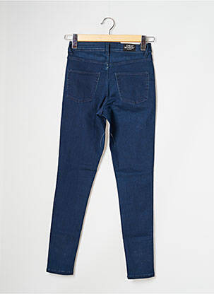 Blugi skinny țesătură brută talie înaltă albastru CHEAP MONDAY femeie