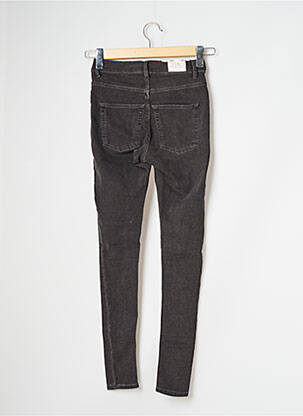 Blugi skinny talie înaltă talie înaltă gri CHEAP MONDAY femeie