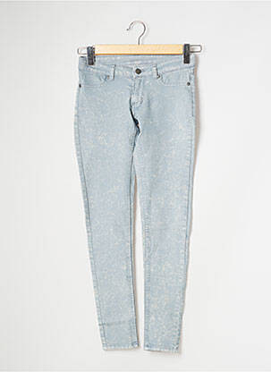 Blugi skinny elasticitate talie joasă albastru CHEAP MONDAY femeie