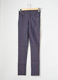 Blugi skinny talie înaltă talie înaltă violet CHEAP MONDAY femeie