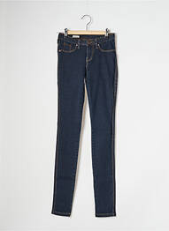 Blugi skinny țesătură brută talie joasă albastru DR DENIM femeie