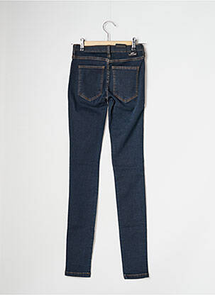 Blugi skinny țesătură brută talie joasă albastru DR DENIM femeie