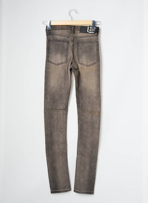 Blugi cu croială slim gri CHEAP MONDAY femeie