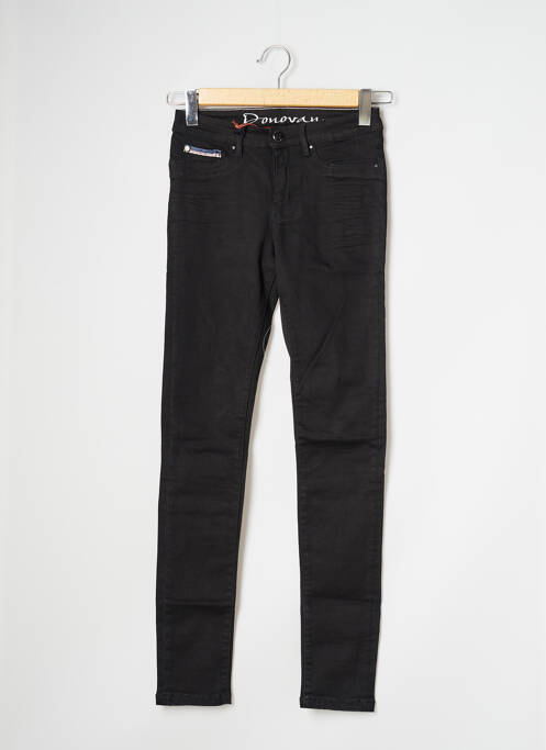 Blugi cu croială slim negru DONOVAN femeie