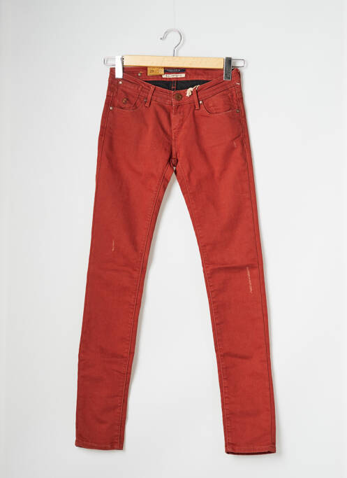 Blugi cu croială slim portocaliu MAISON SCOTCH femeie