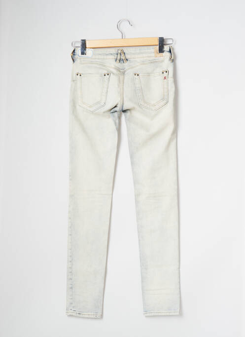 Blugi cu croială slim albastru REPLAY femeie