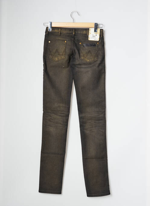 Blugi cu croială slim negru WRANGLER femeie