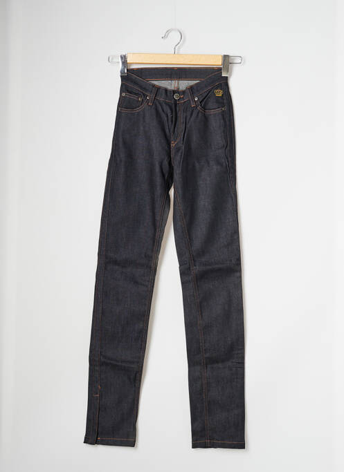 Blugi cu croială slim albastru DEEP SOUL femeie