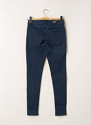 Blugi skinny țesătură brută mărime normală albastru CHEAP MONDAY femeie