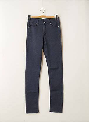 Pantalon slim conic albastru CHEAP MONDAY femeie