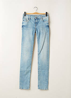 Blugi cu croială slim albastru TEDDY SMITH femeie