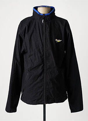 Jachetă vânt negru TEALER bărbat