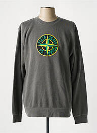 Hanorac plasă semi-opacă mâneci lungi gri PIZZA SKATEBOARD homme