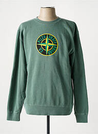 Hanorac plasă semi-opacă mâneci lungi verde PIZZA SKATEBOARD homme