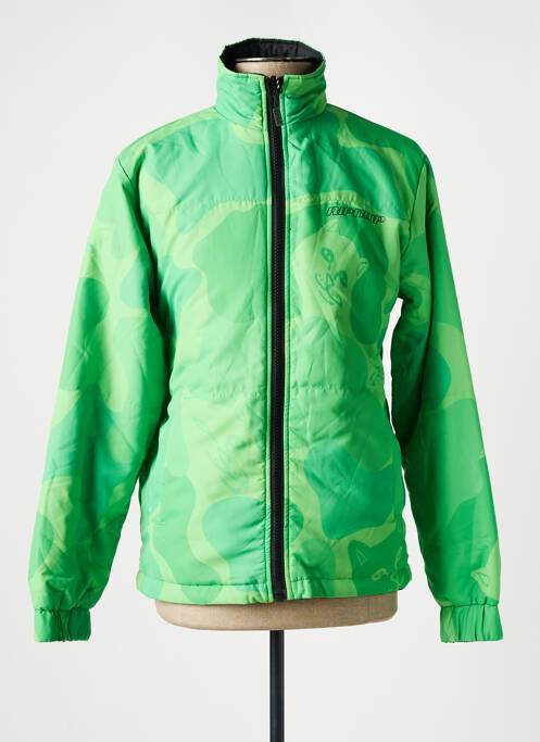 Geacă matlasată verde RIPNDIP bărbat