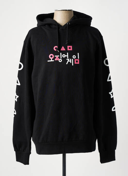 Hanorac cu glugă negru CITADIUM bărbat