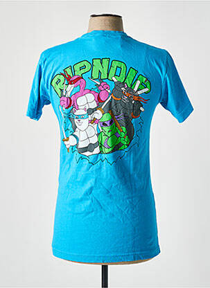 Tricou croială cambrată mâneci scurte albastru RIPNDIP bărbat
