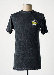 Tricou croială cambrată mâneci scurte gri RIPNDIP homme
