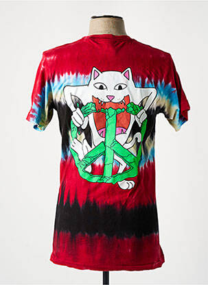 Tricou croială cambrată mâneci scurte roșu RIPNDIP bărbat