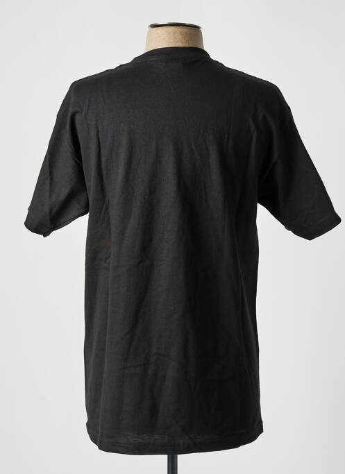 Tricou negru PIZZA SKATEBOARD bărbat