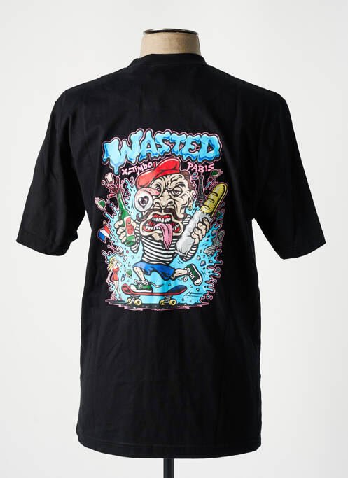 Tricou negru WASTED PARIS bărbat