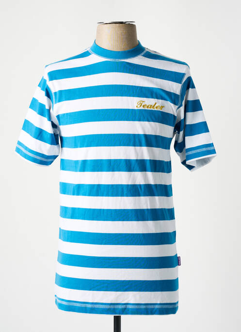 Tricou albastru TEALER bărbat