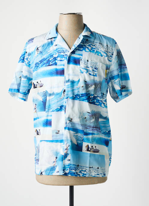 Cămașă cu mâneci scurte albastru WASTED PARIS bărbat