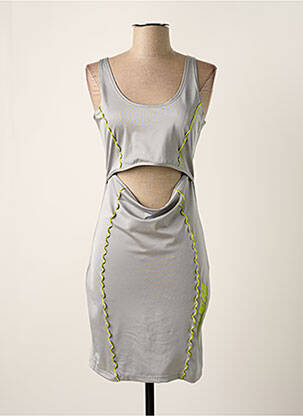 Rochie midi gri DAILY PAPER femeie