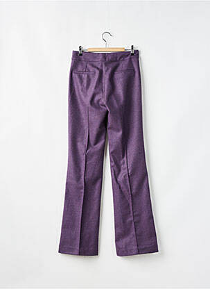 Pantalon evazat mărime normală mărime normală violet PRINT STORIES BY SOI femeie