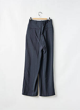 Pantalon larg talie cu cleme talie înaltă gri BA&SH femeie
