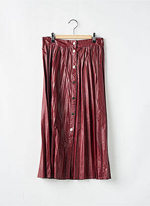 Fustă midi roșu ZARA femeie