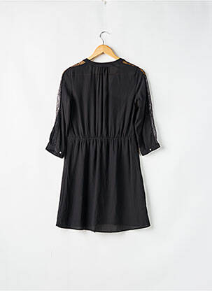 Rochie scurtă mâneci 3/4 mâneci 3/4 negru H&M femeie