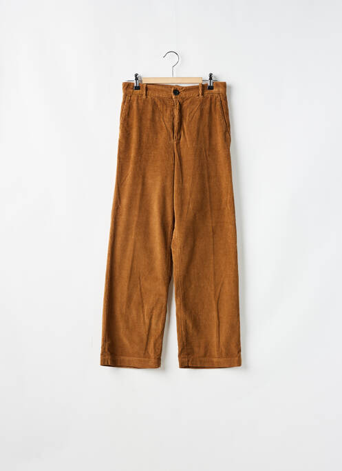 Pantalon drept maro LEON & HARPER femeie