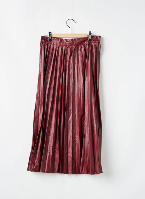 Fustă midi roșu ZARA femeie