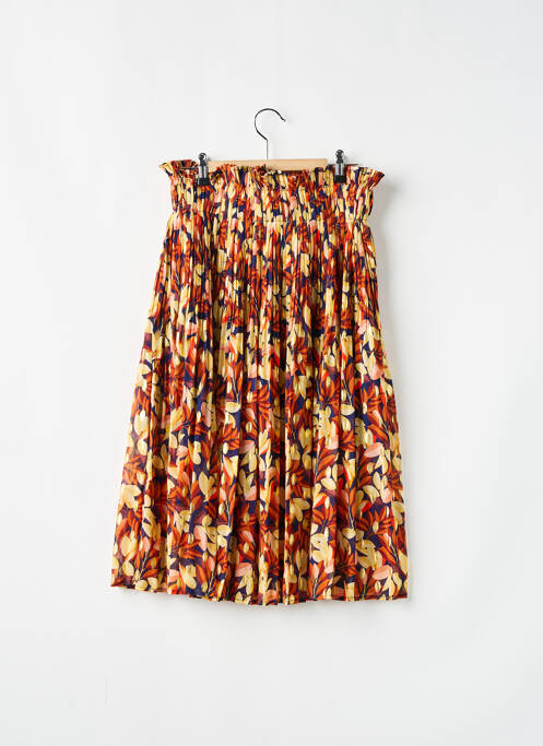 Fustă midi galben MAY BE femeie