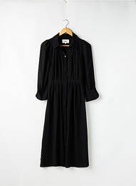 Rochie midi mâneci lungi mâneci lungi negru BA&SH femeie