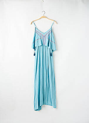 Rochie lungă albastru GOLD & SILVER femeie