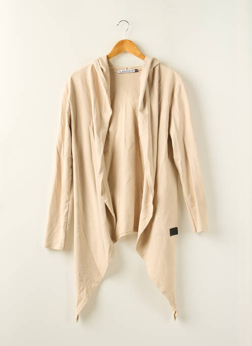 Vestă cu mâneci lungi bej ILANN FIVE bărbat