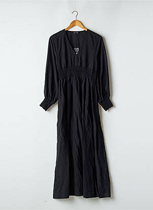 Rochie lungă mâneci scurte mâneci scurte negru ASTRID BLACK LABEL femeie