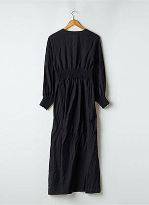 Rochie lungă mâneci scurte mâneci scurte negru ASTRID BLACK LABEL femeie