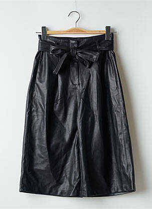 Pantalon trei sferturi talie înaltă talie înaltă negru VERO MODA femeie