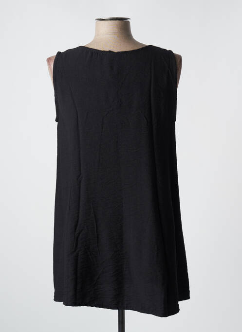 Top negru POISSONS BLANCS femeie