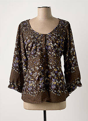 Cămașă maro VERO MODA femeie