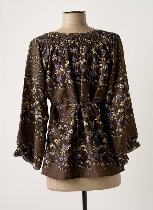 Cămașă maro VERO MODA femeie