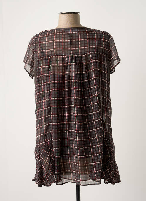 Tunică mâneci scurte gri VERO MODA femeie