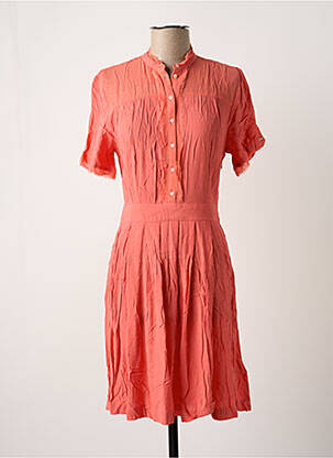 Rochie midi portocaliu TOMMY HILFIGER femeie