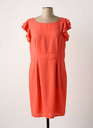 Rochie midi portocaliu MOLLY BRACKEN femeie