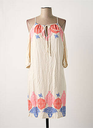 Rochie midi roz VERO MODA femeie