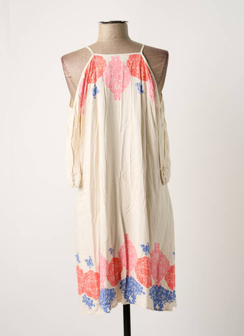 Rochie midi roz VERO MODA femeie