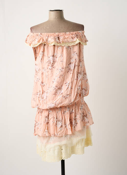 Rochie scurtă roz LOLA ESPELETA femeie